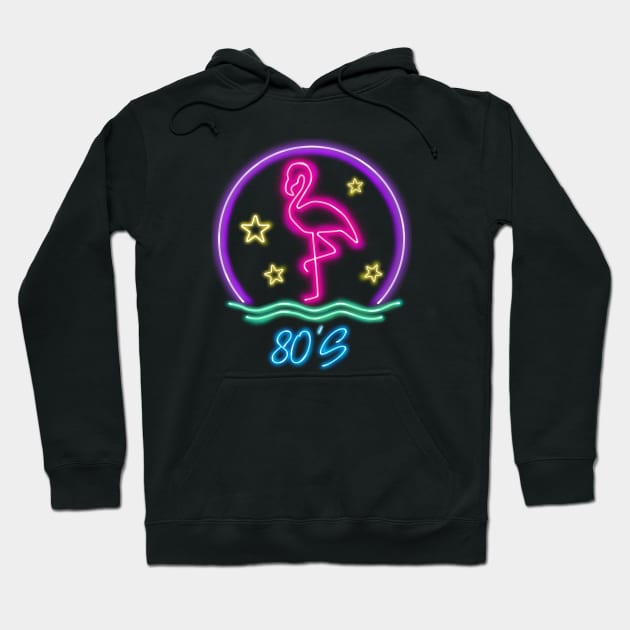 Retro Neon Hoodie by 3vaN